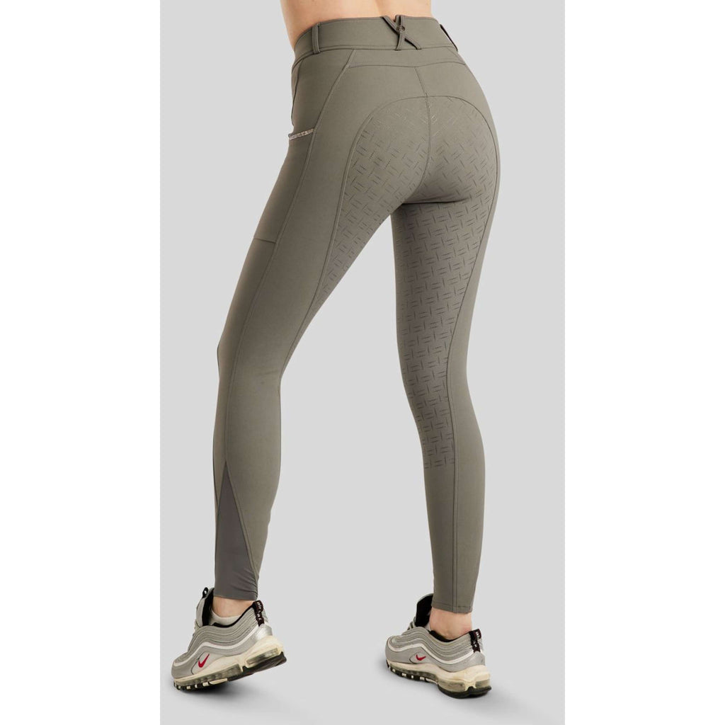 Montar Breeches MoLila Champagne Crystals Full Grip Grey