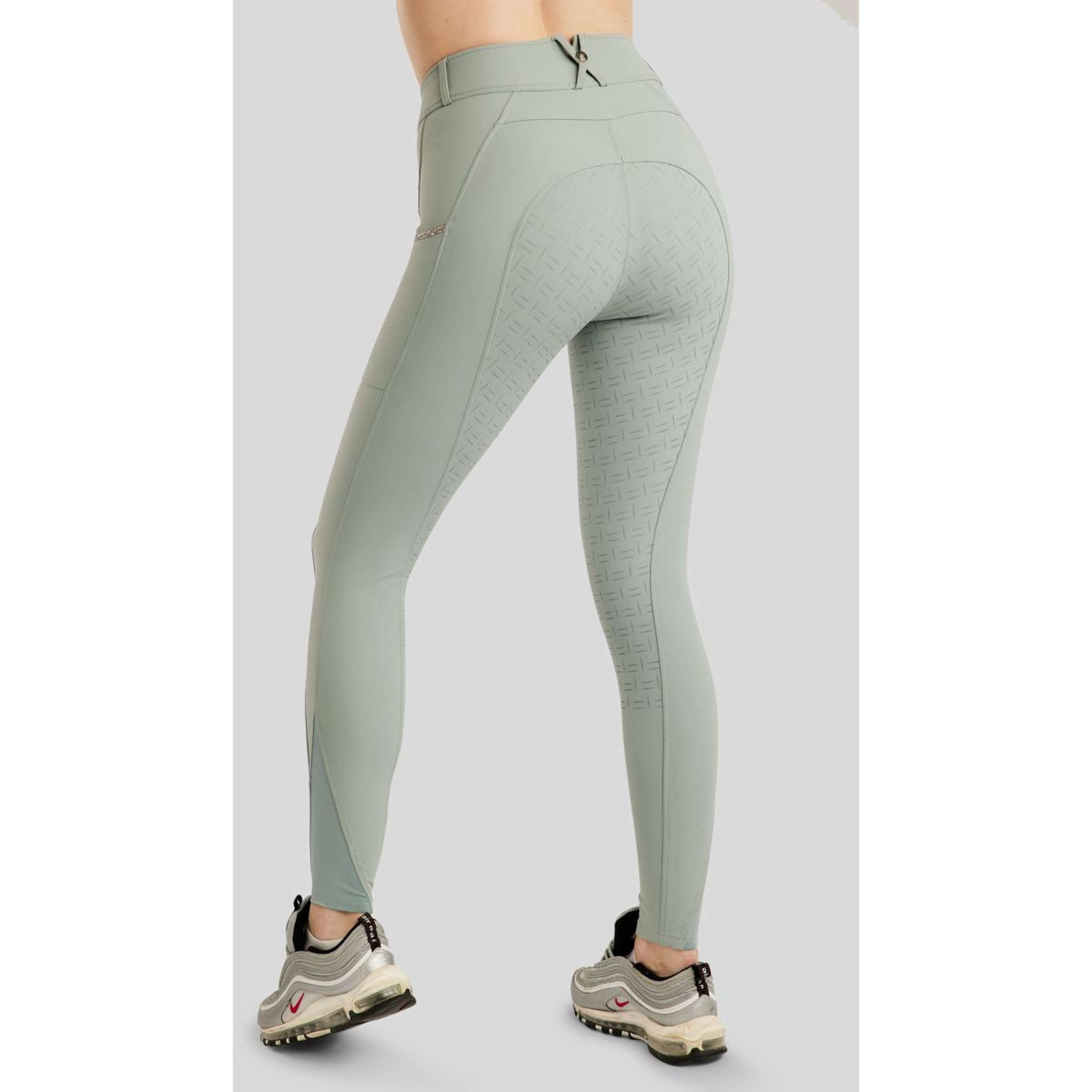 Montar Breeches MoLila Champagne Crystals Full Grip Turin