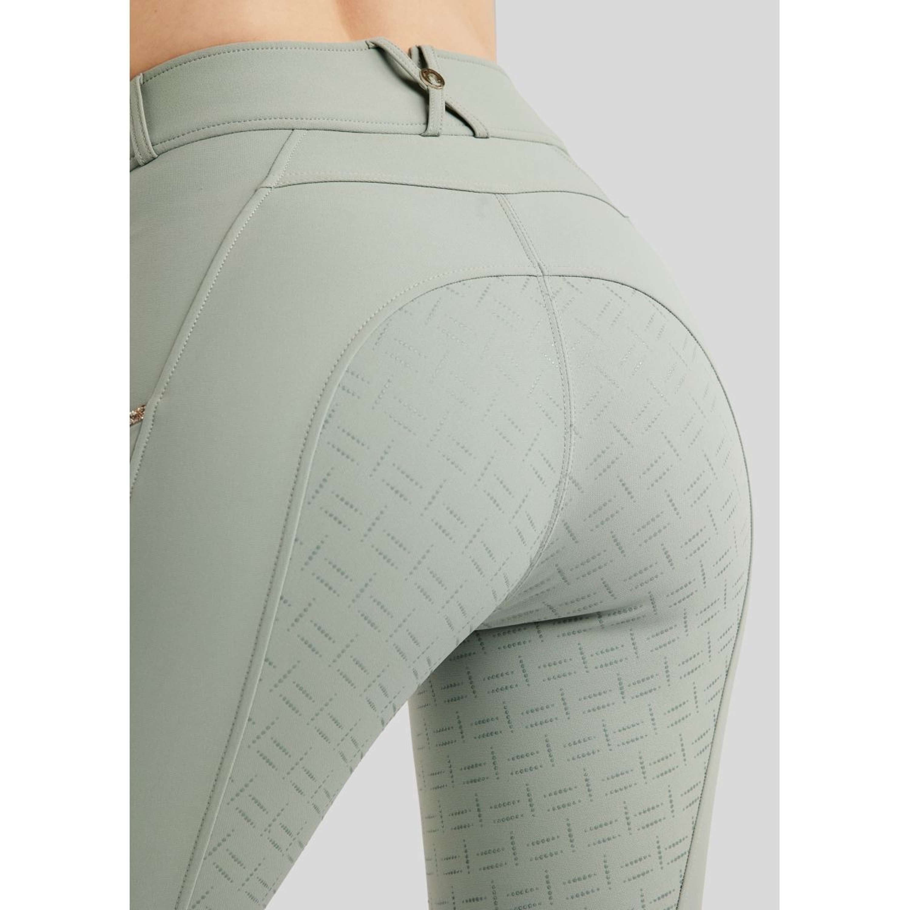 Montar Breeches MoLila Champagne Crystals Full Grip Turin