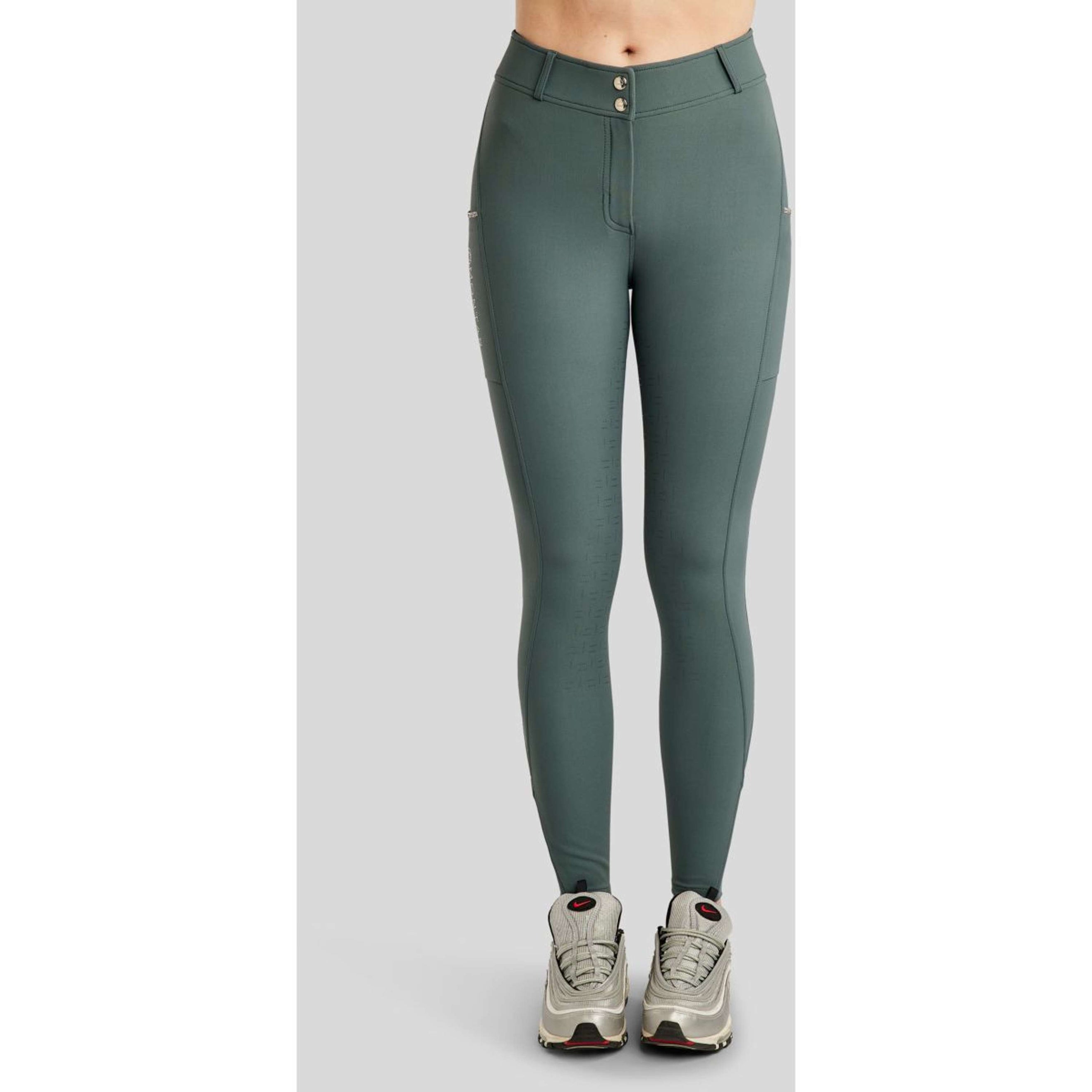 Montar Breeches MoLila Champagne Crystals Full Grip Jade