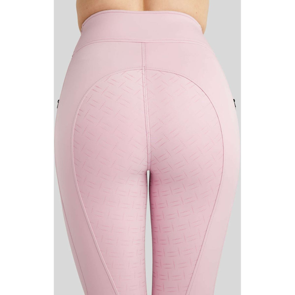 Montar Riding Legging MoPearl Pintuck Full Grip Candy Pink