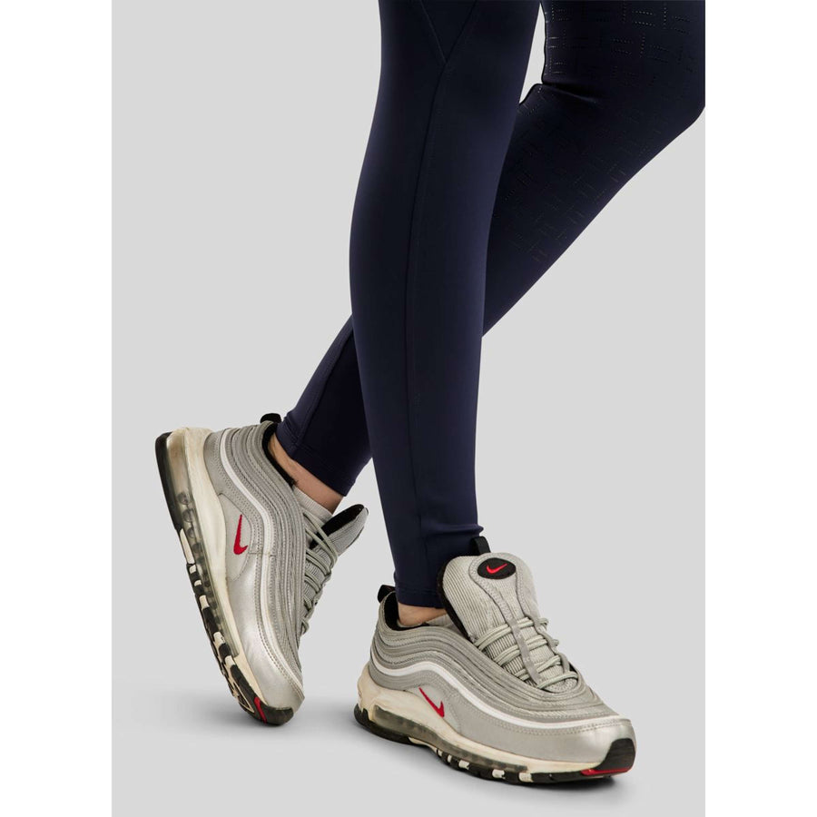 Montar Riding Legging MoPearl Pintuck Full Grip Navy