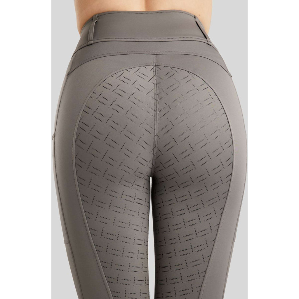 Montar Riding Legging MoLila Champagne Crystals Full Grip Grey