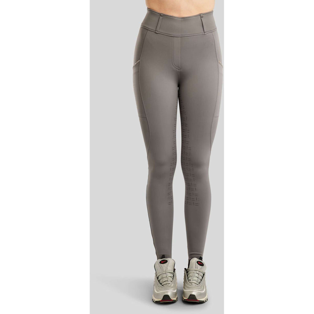 Montar Riding Legging MoLila Champagne Crystals Full Grip Grey