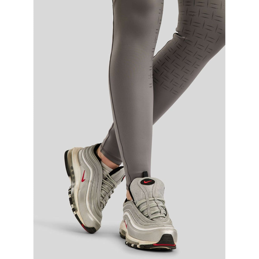 Montar Riding Legging MoLila Champagne Crystals Full Grip Grey