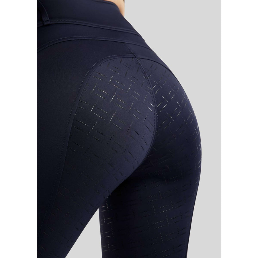 Montar Riding Legging MoLila Champagne Crystals Full Grip Navy