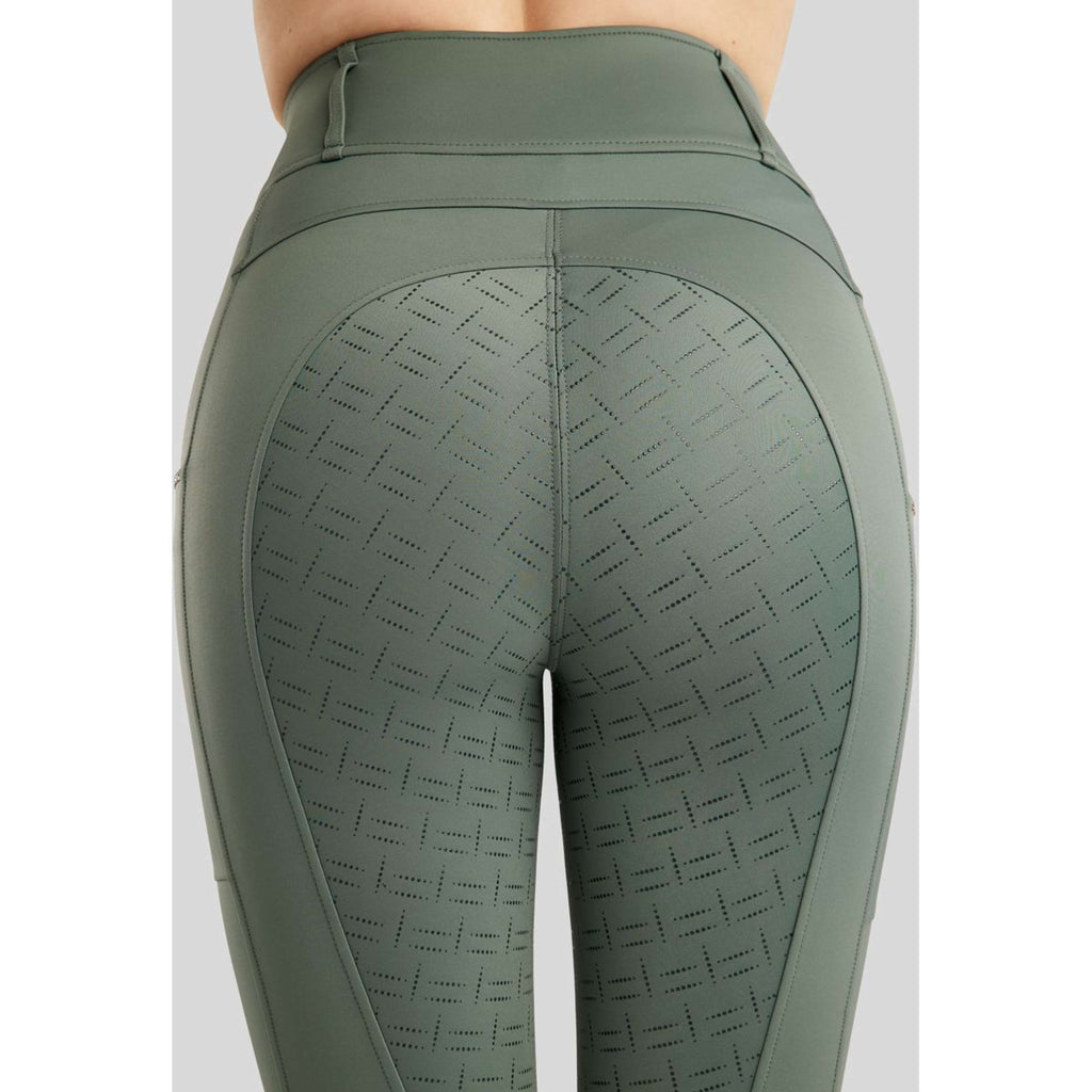 Montar Riding Legging MoLila Champagne Crystals Full Grip Jade