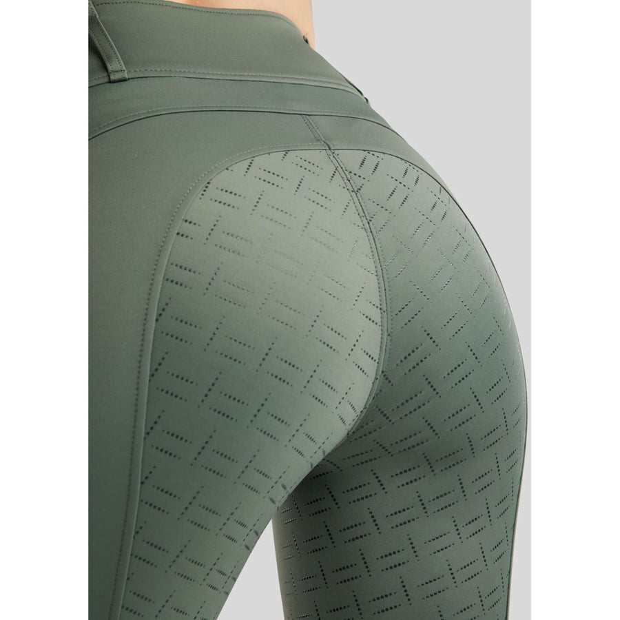 Montar Riding Legging MoLila Champagne Crystals Full Grip Jade