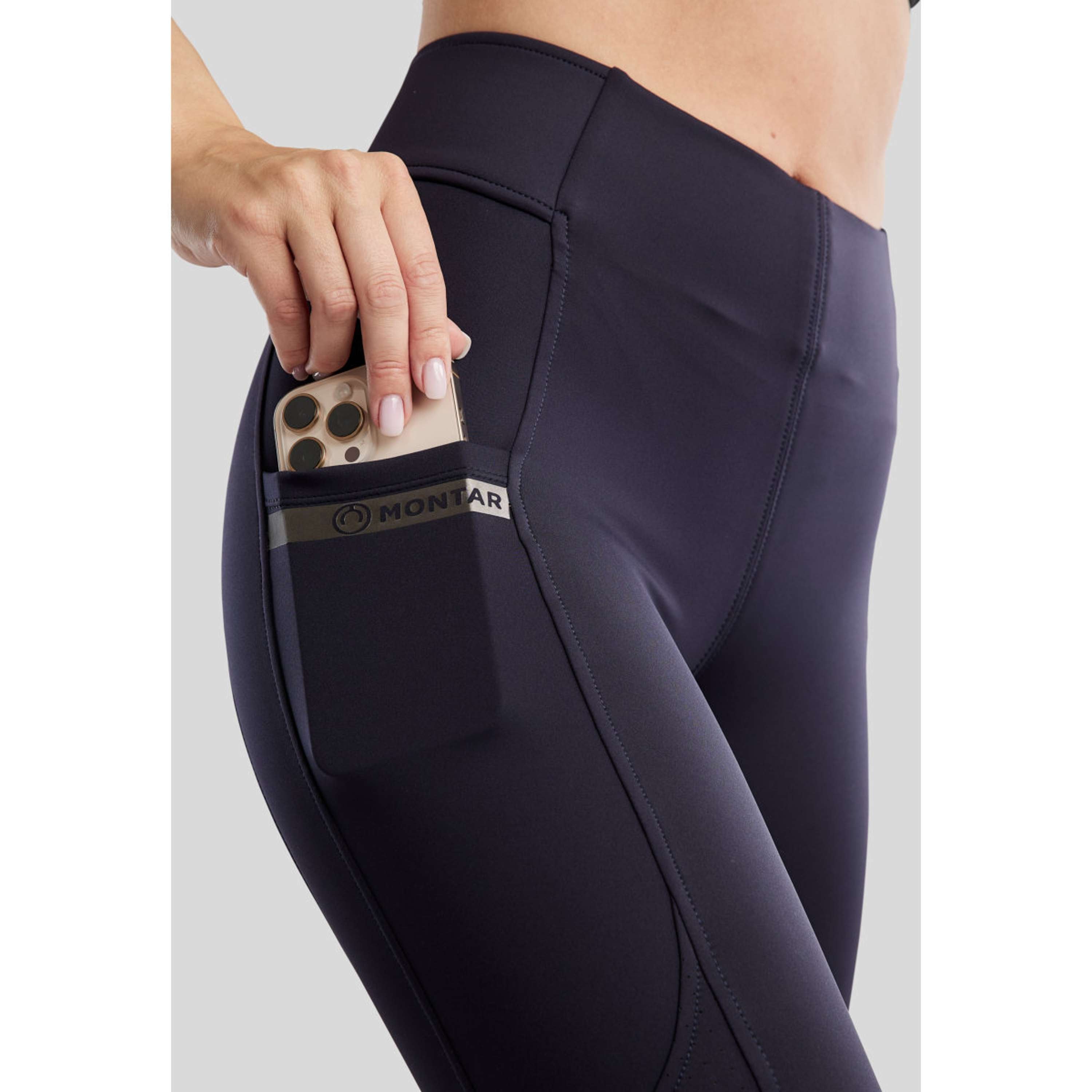 Montar Riding Legging MoTilley Full Grip Navy