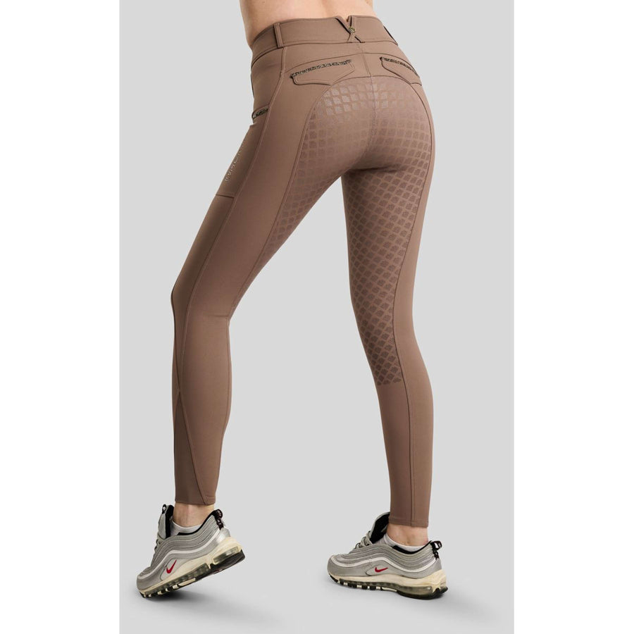Montar Breeches MoVeronica Golden Quartz Full Grip Nougat Brown