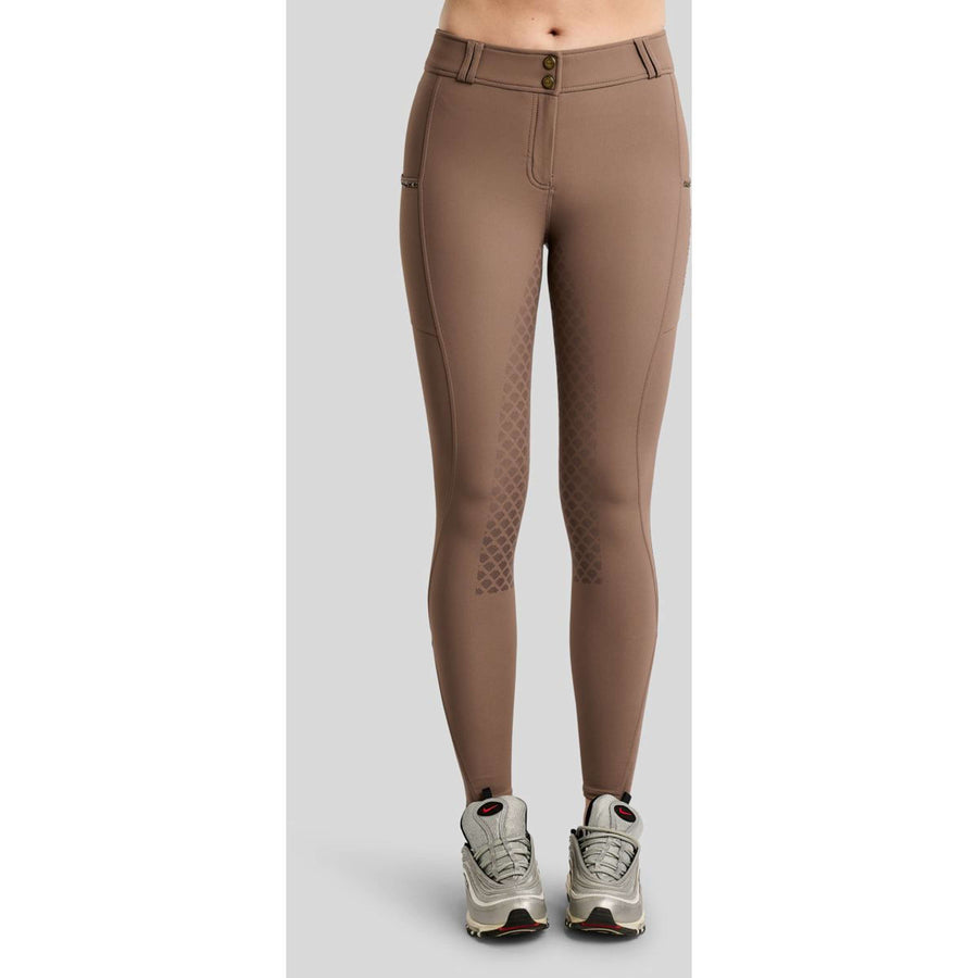 Montar Breeches MoVeronica Golden Quartz Full Grip Nougat Brown