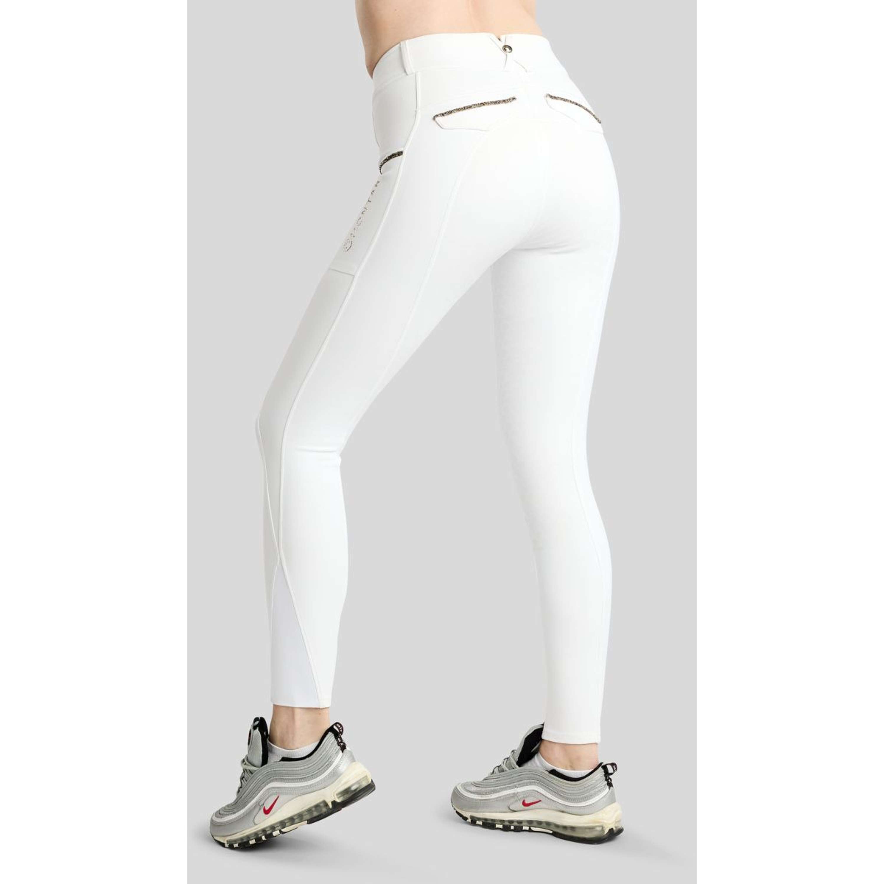 Montar Breeches MoVeronica Golden Quartz Full Grip White