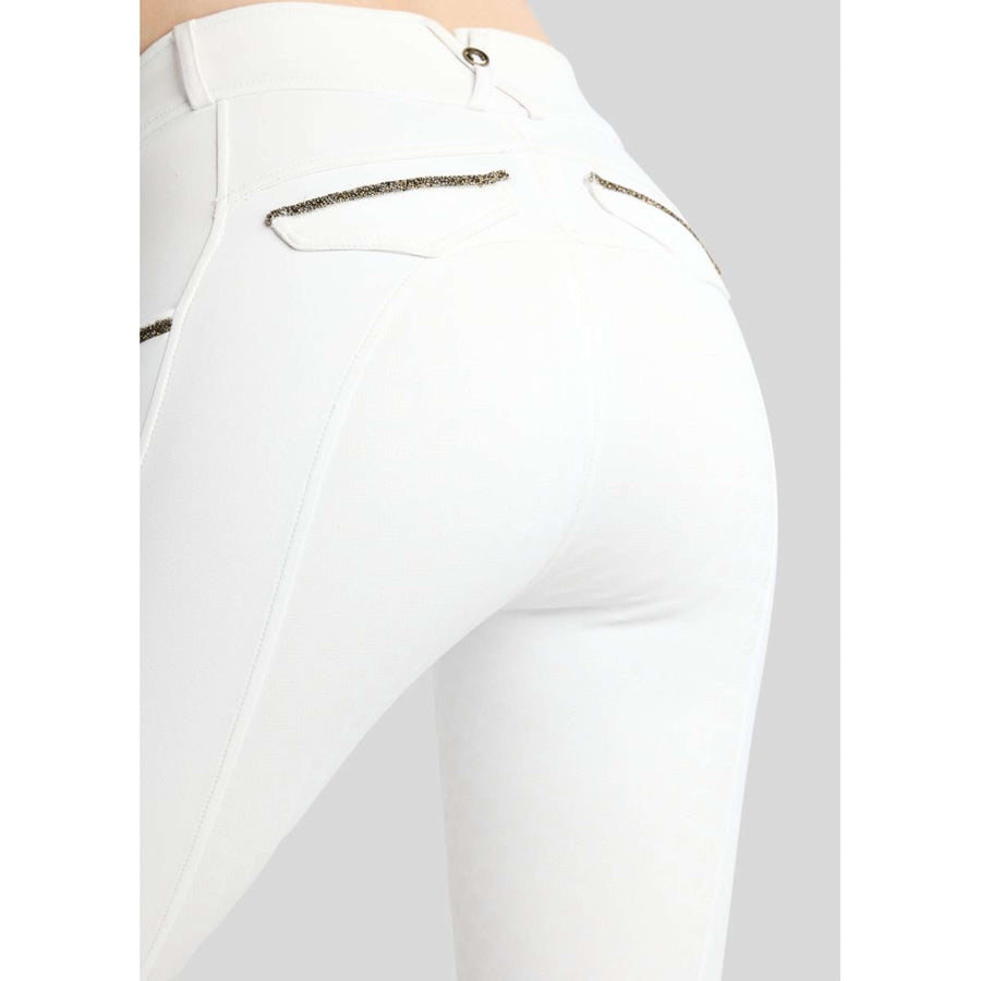 Montar Breeches MoVeronica Golden Quartz Full Grip White