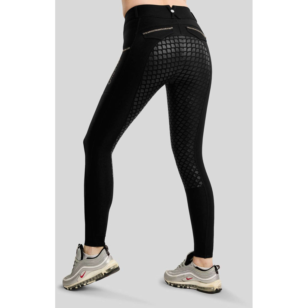 Montar Breeches MoVeronica Golden Quartz Full Grip Black
