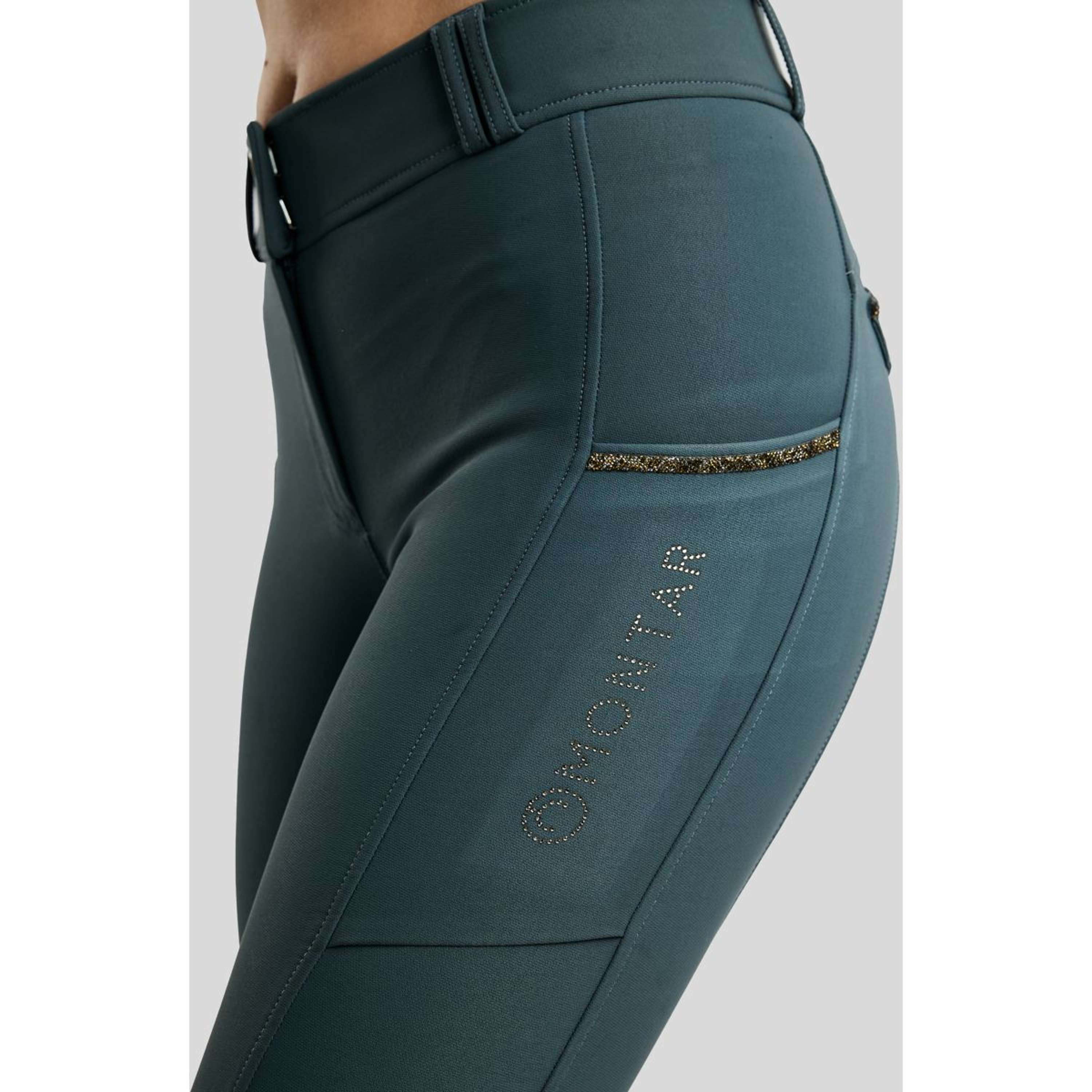 Montar Breeches MoVeronica Golden Quartz Full Grip Dark Slate