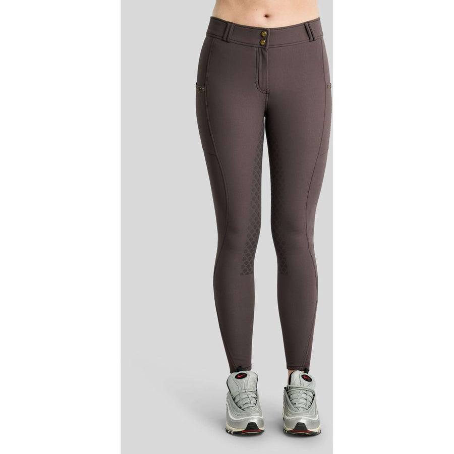 Montar Breeches MoVeronica Golden Quartz Full Grip Black Peony