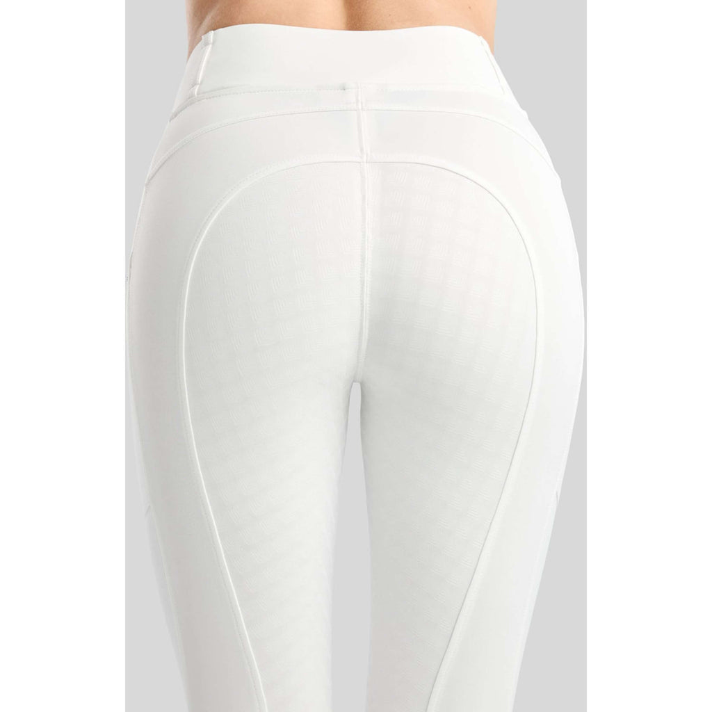 Montar Thermo Riding Leggings MoVeronica Golden Quartz Full Grip White