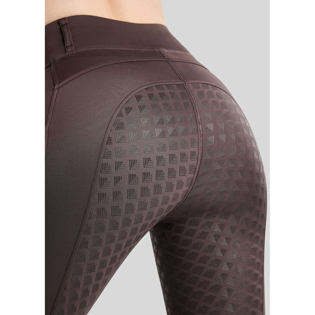 Montar Thermo Riding Leggings MoVeronica Golden Quartz Full Grip Black Peony