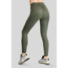 Montar Riding Legging MoWilma Hybrid Pintucks Golden Quartz Crystals Full Grip Forest Green