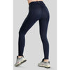 Montar Riding Legging MoWilma Hybrid Pintucks Golden Quartz Crystals Full Grip Navy