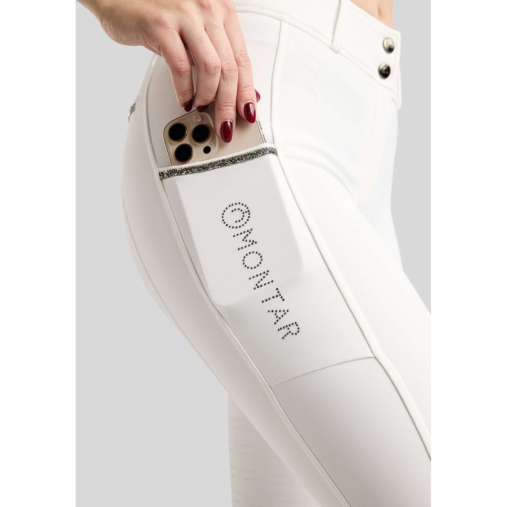 Montar Breeches MoMaisy Full Grip White