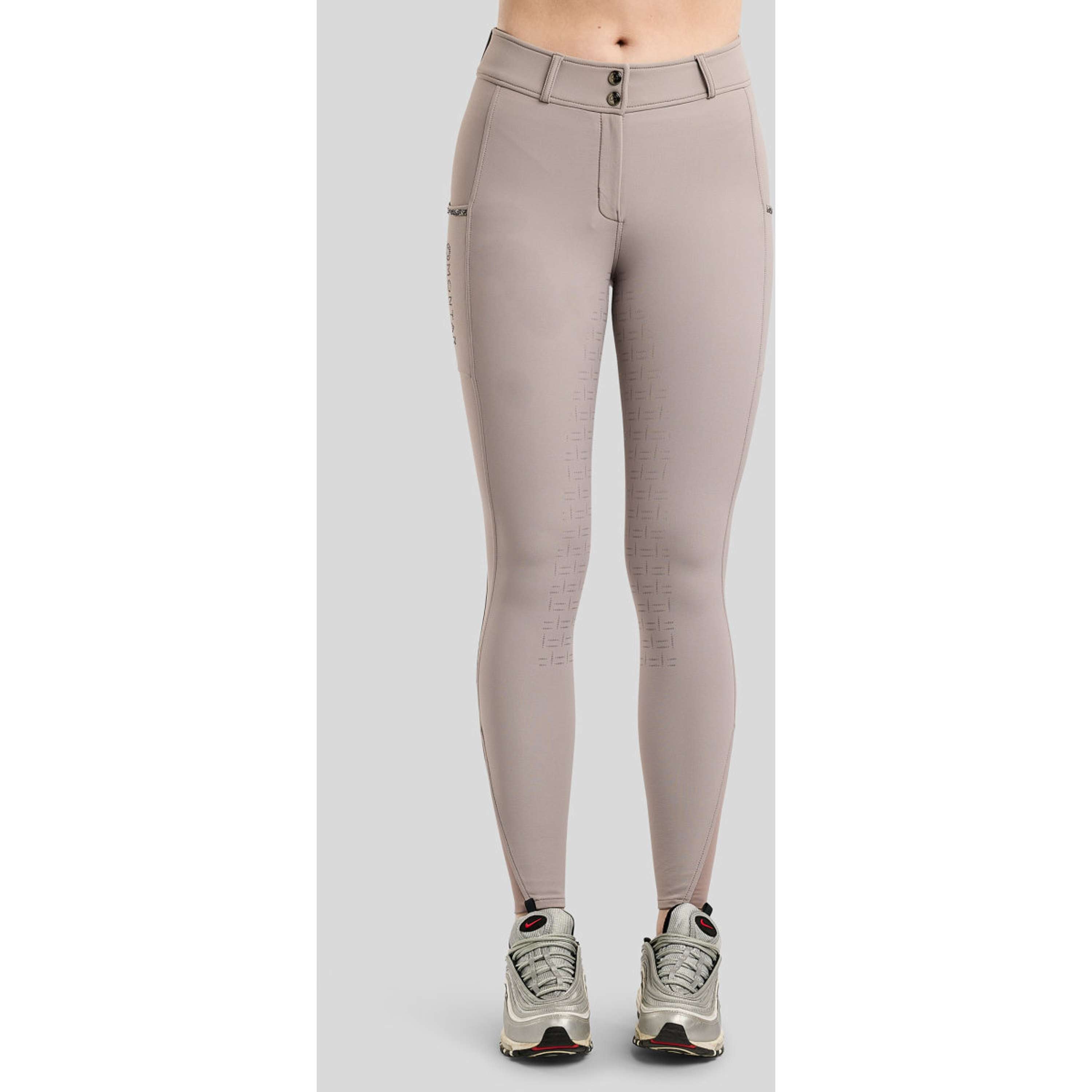 Montar Breeches MoMaisy Full Grip Pearl Grey