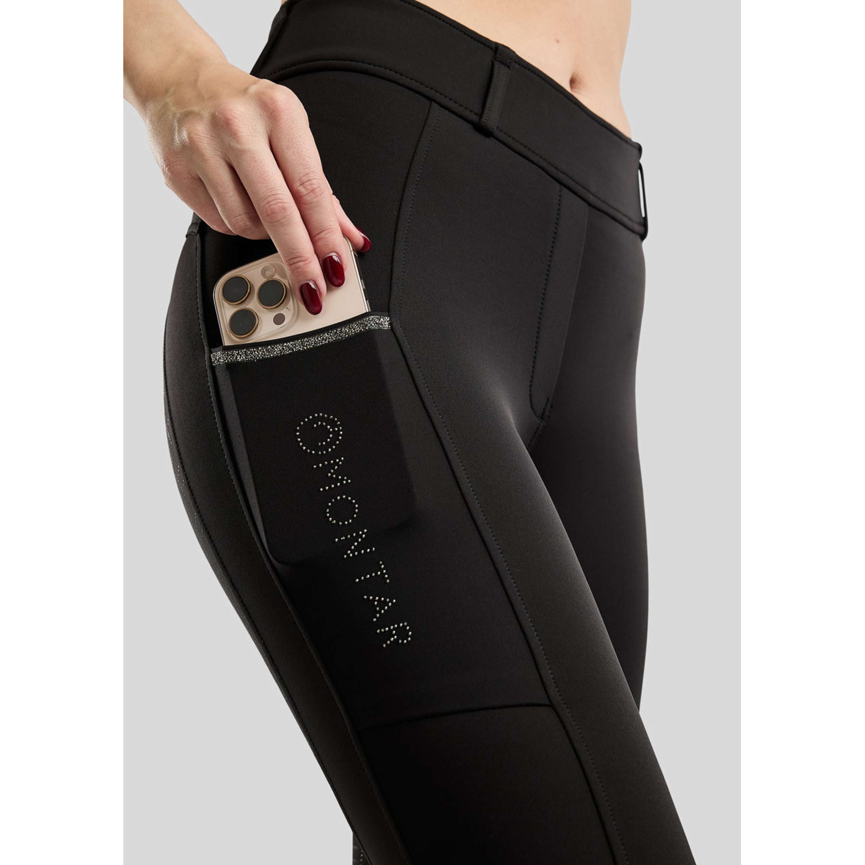 Montar Riding Legging MoMaisy Full Grip Black