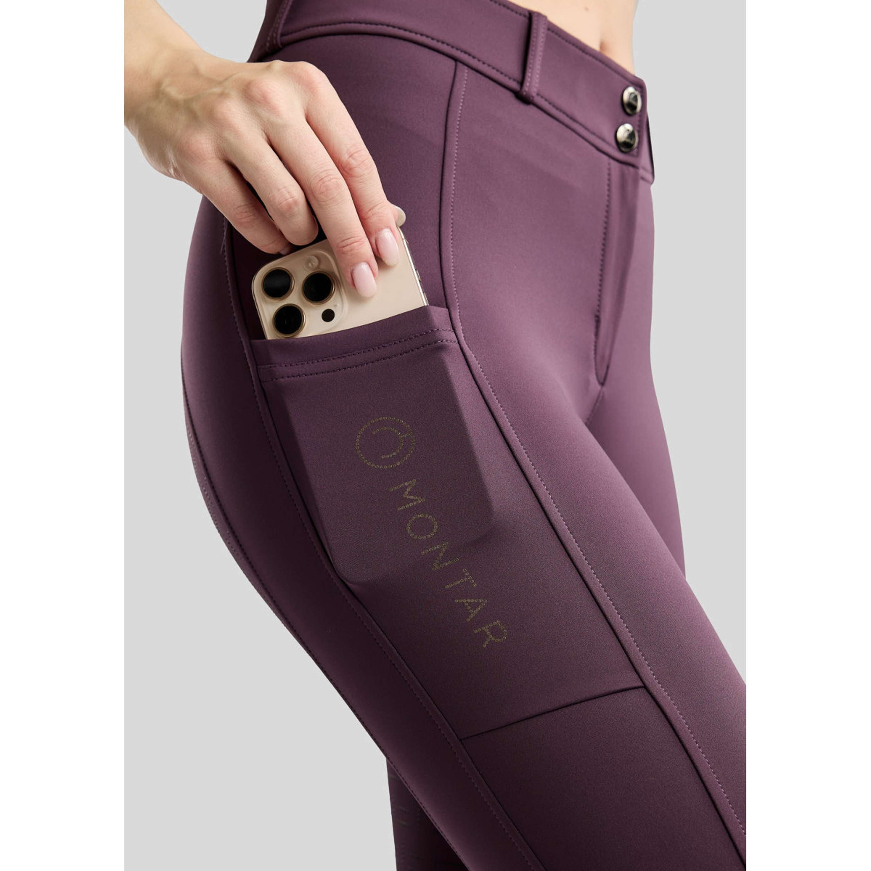 Montar Breeches MoFair Full Grip Fig