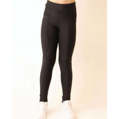 Montar Riding Legging Crystal Tone in Tone Children Black