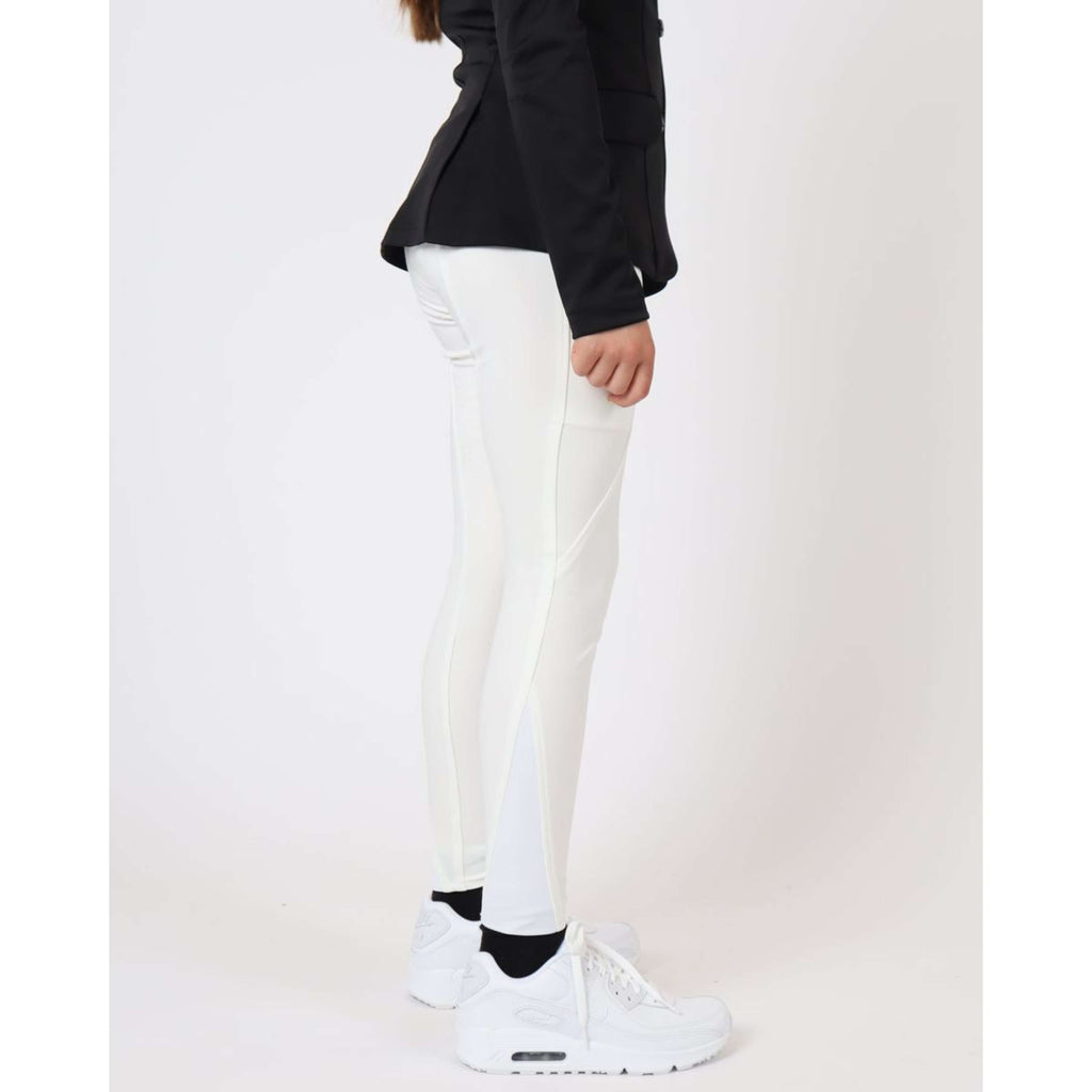 Montar Breeches Crystal Full Grip White