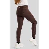 Montar Breeches Crystal Junior Full Grip Brown