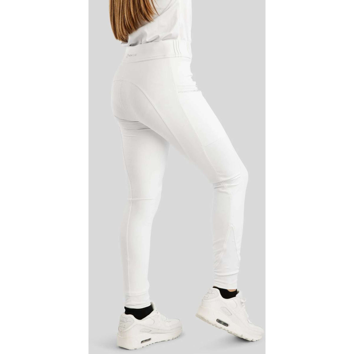 Montar Riding Legging MoRosie Crystals Junior Full Grip White