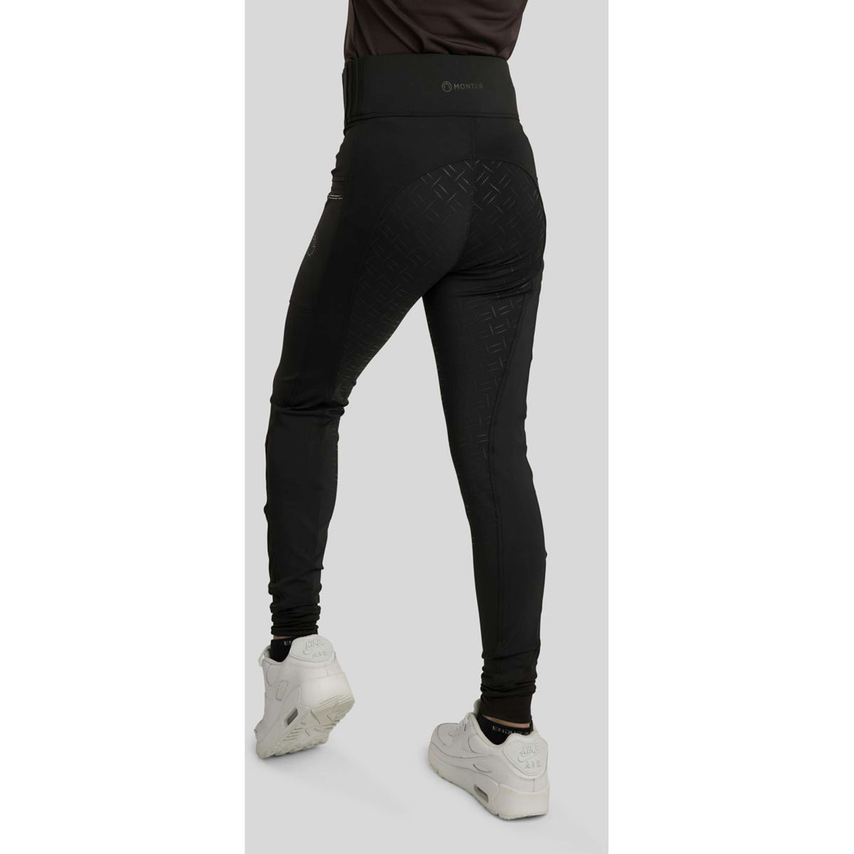 Montar Riding Legging MoRosie Crystals Junior Full Grip Black