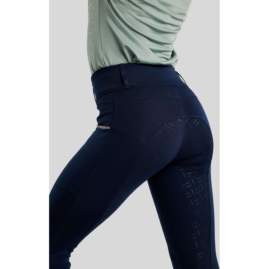Montar Riding Legging MoLila Champagne Crystals Junior Navy