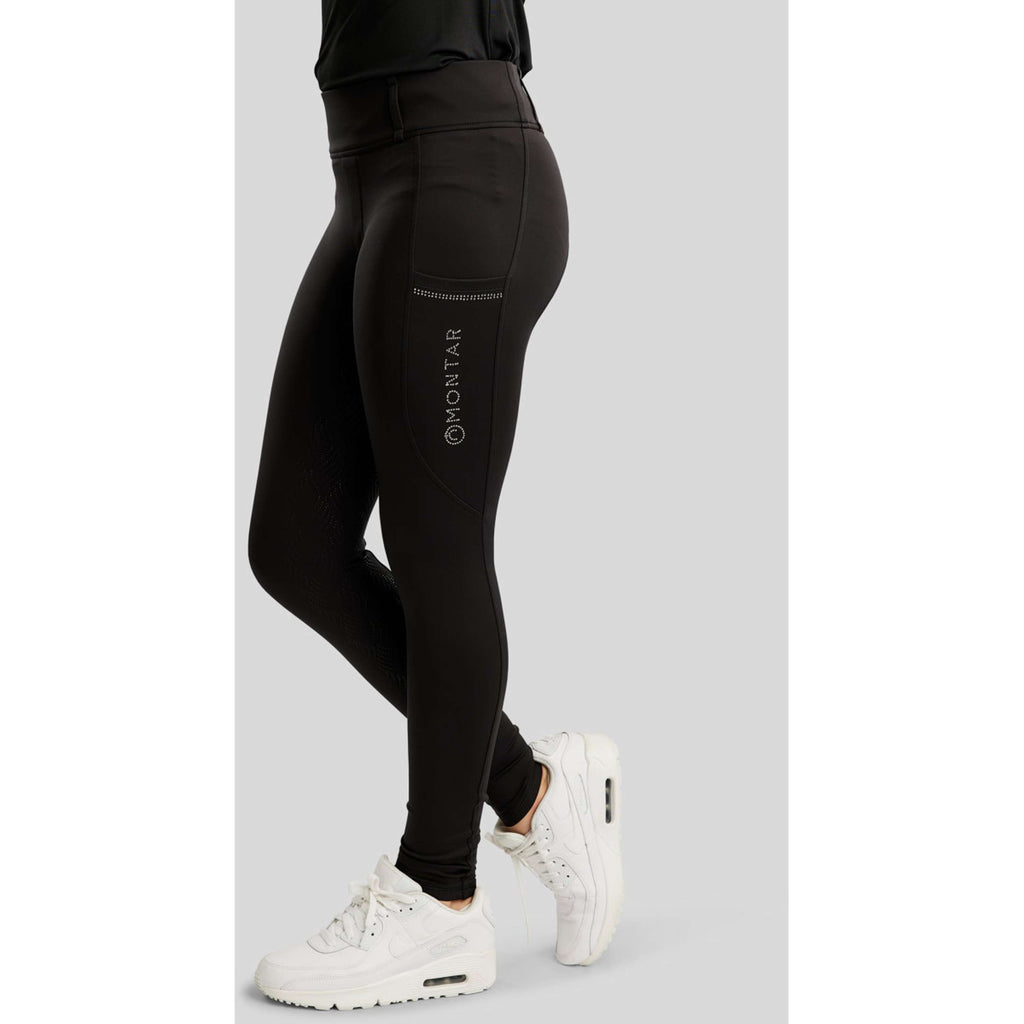 Montar Riding Legging MOEverlisa Kids Full Grip Black