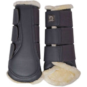 Montar Leg Protectors Tech PU Leather Grey