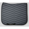 Montar Saddlepad Fair Gun Metal Crystals Dressage Grey