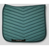 Montar Saddlepad Fair Gun Metal Crystals Dressage Jade