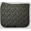 Montar Saddlepad Fair Crystals Dressage Forest Green