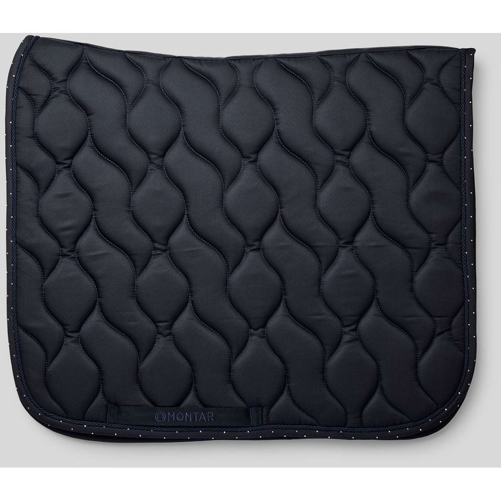 Montar Saddlepad Fair Crystals Dressage Navy