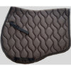 Montar Saddlepad Fair Crystals Jumping Forest Green