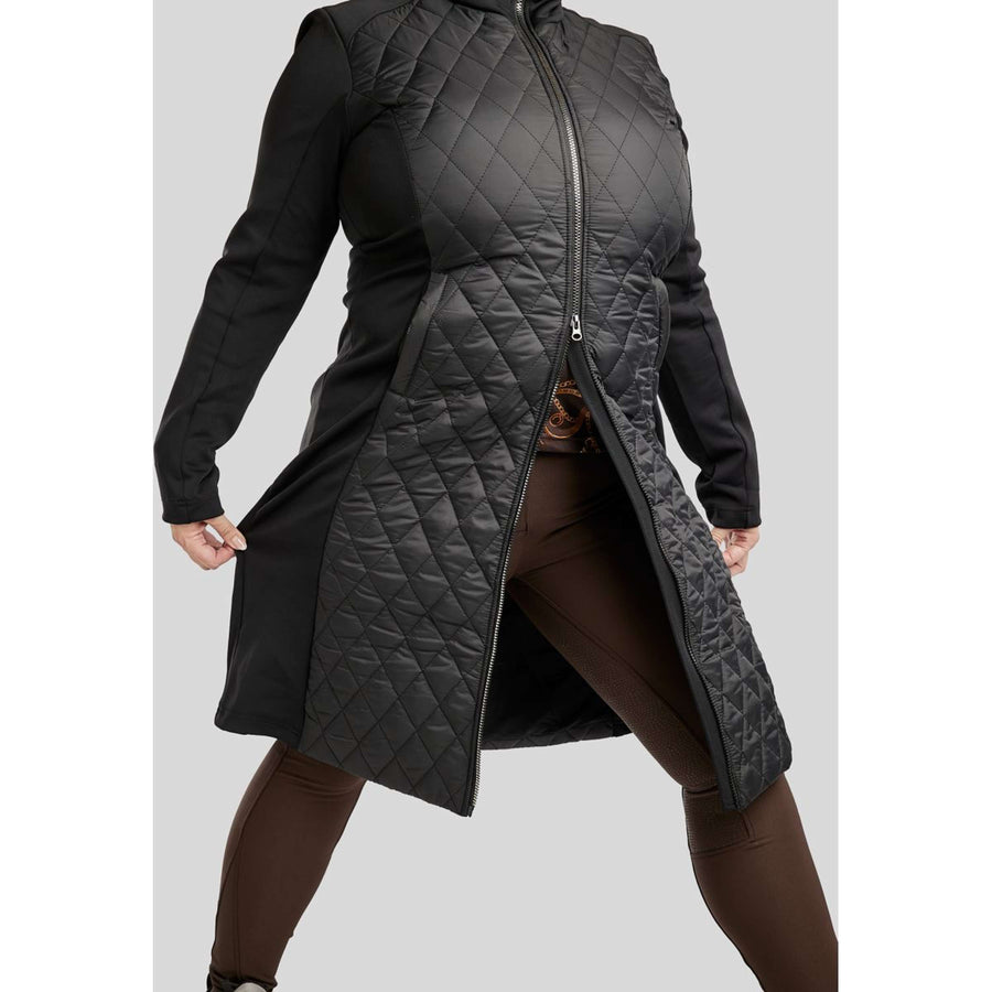 Montar Jacket MoQuinn Quilted Long Black