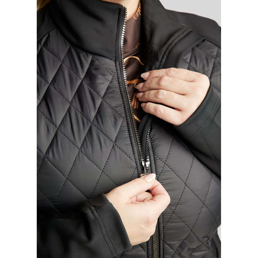 Montar Jacket MoQuinn Quilted Long Black