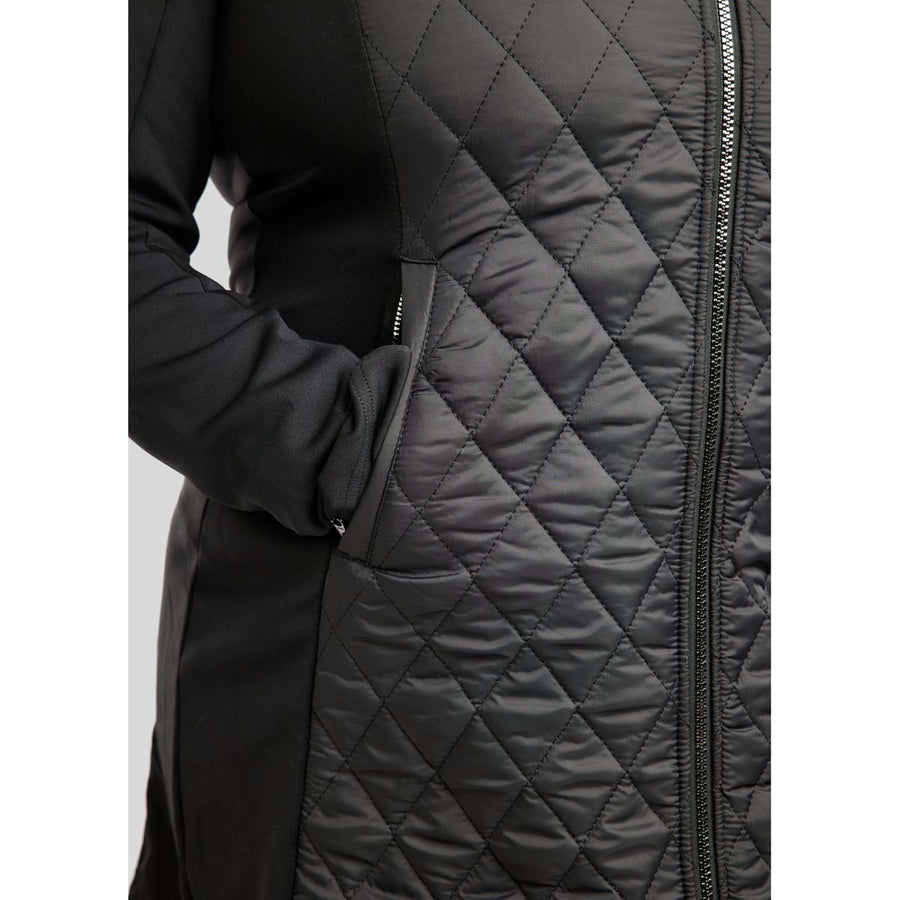 Montar Jacket MoQuinn Quilted Long Black
