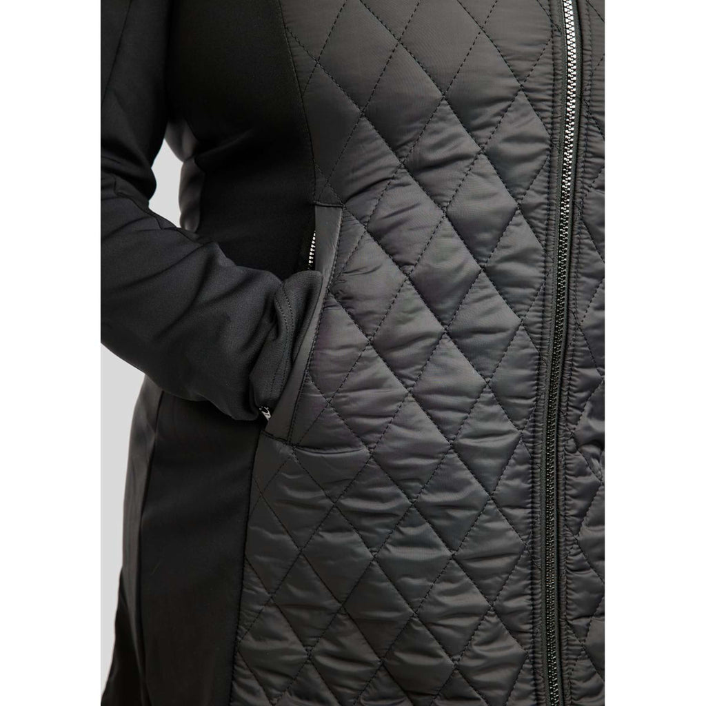 Montar Jacket MoQuinn Quilted Long Black