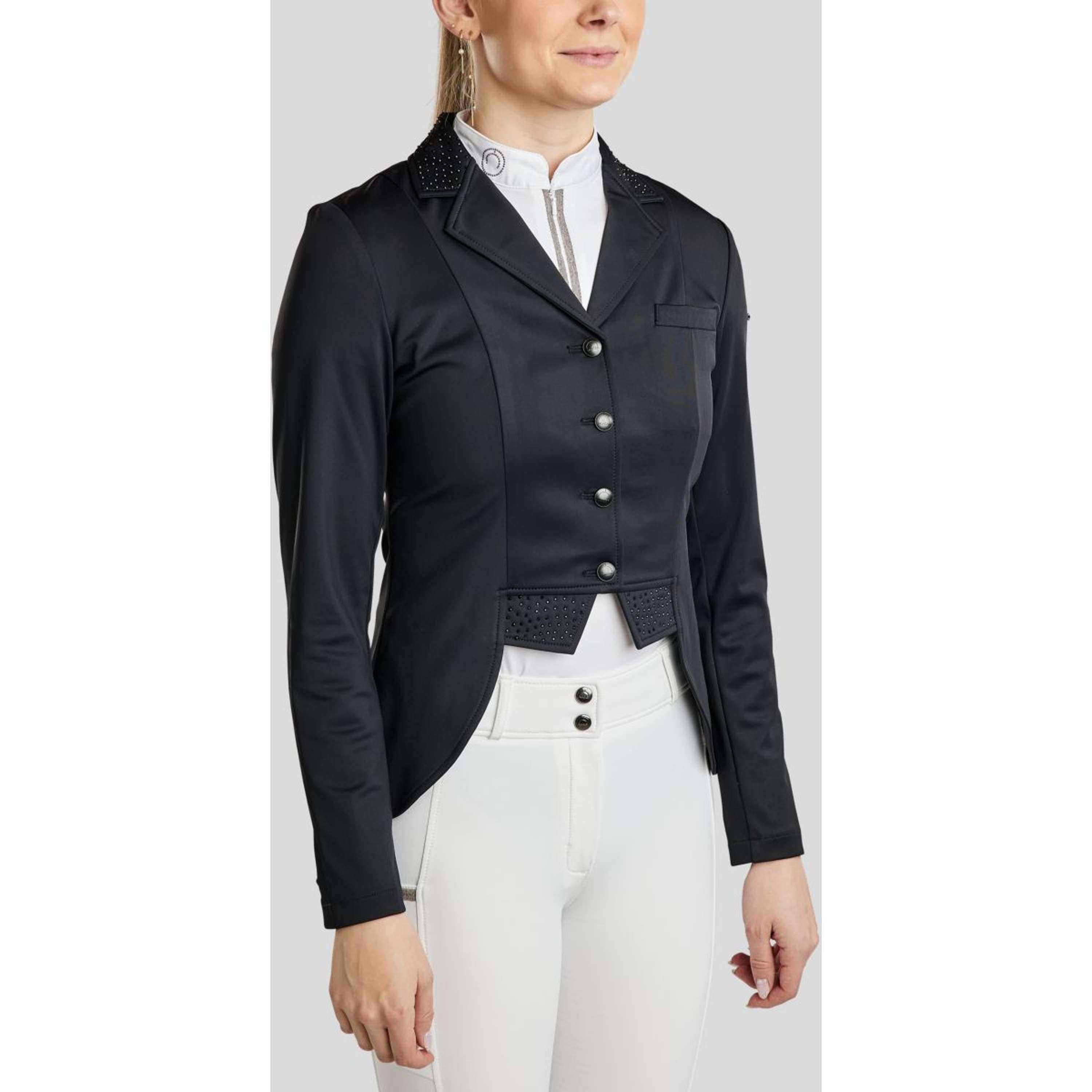 Montar Competition Jacket Short Dressage Black