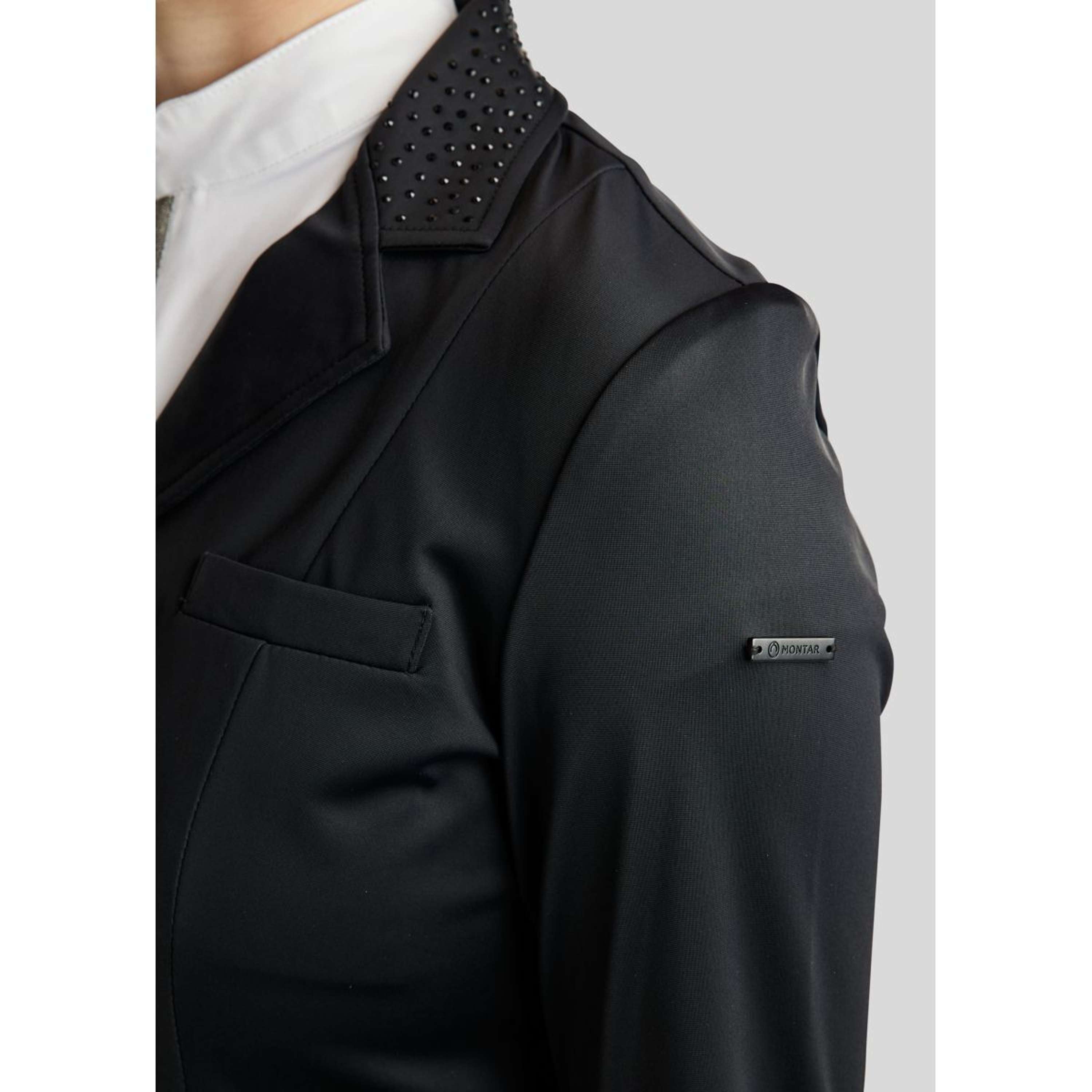 Montar Competition Jacket Short Dressage Black