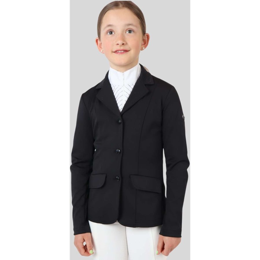 Montar Competition Jacket Crystals Junior Black