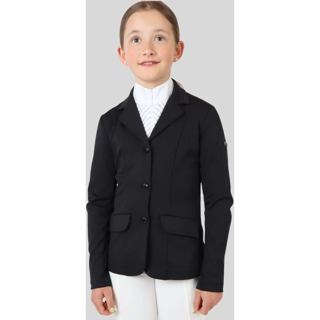 Montar Competition Jacket Crystals Junior Black
