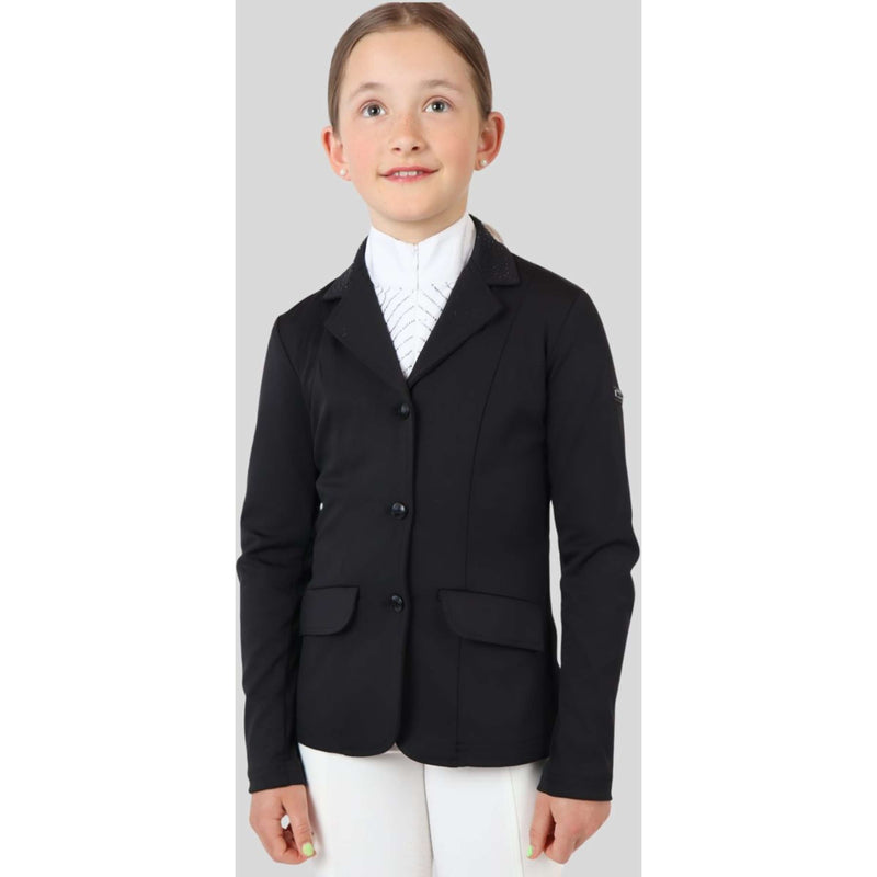 Montar Competition Jacket Crystals Junior Black